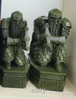 The Lonely Mountain Dwarf Bookends Statue The Lord of the Rings Chinese Version