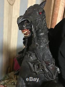 The Lord Of The Rings Nazgul Dark Rider of Mordor 31in Figure Statue Replica Toy
