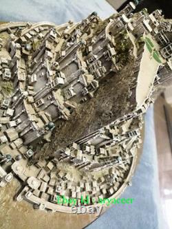 The Lord Of The Rings White City Minas Tirith Statue Collectible Model In Stock