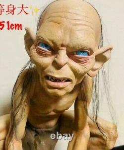 The Lord of The Ring Gollum Life Size 11 Statue Sideshow LOTR H20 Excellent