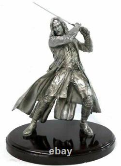 The Lord of The Rings Aragorn 24 Etain Amalgame Statue 60 CM NECA 2012 Rare