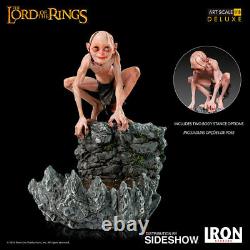 The Lord of The Rings BDS Art. Gollum Iron Studios Sideshow 1/10 Statue Stairs