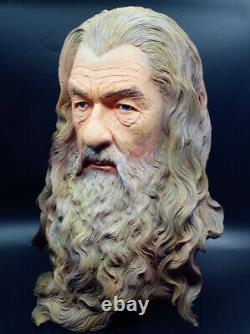 The Lord of The Rings Gandalf Grey Pilgrim 12inch Head Figure Statue Resin Toy
