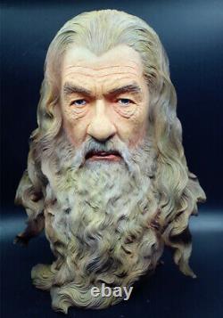 The Lord of The Rings Gandalf Grey Pilgrim 12inch Head Figure Statue Resin Toy