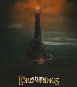 The Lord of the Rings Barad-dur Dark Tower Eye of Sauron Scene Statue Model Toy