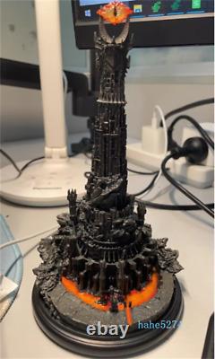 The Lord of the Rings Barad-dur Dark Tower Eye of Sauron Scene Statue Model Toy