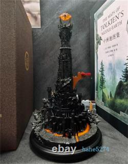 The Lord of the Rings Barad-dur Dark Tower Eye of Sauron Scene Statue Model Toy