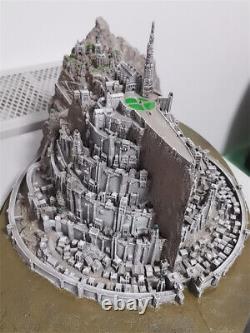 The Lord of the Rings Fans Gift Minas Tirith 18'' Resin Model Statue Desktop Orn