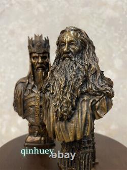 The Lord of the Rings Gandalf Bust Statue Bronze Figure 16CM Collect Ornament