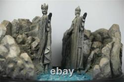 The Lord of the Rings Gates of Argonath Gates of Gondor Scene Model Statue 9in