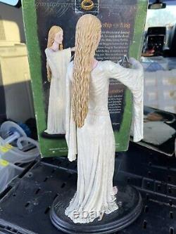 The Lord of the Rings Lady Galadriel PolyStone Statue Sideshow Weta Collection