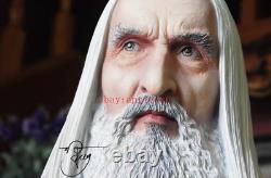 The Lord of the Rings Saruman Figure Bust Statue Collectible Personal Tailor