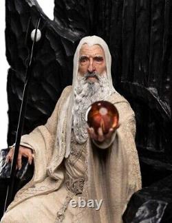 The Lord of the Rings Saruman the White on Throne 16 Scale Statue WET03269