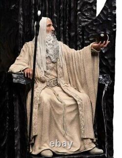 The Lord of the Rings Saruman the White on Throne 16 Scale Statue WET03269