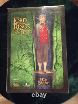 The Lord of the Rings Sideshow Weta Bilbo Baggins Polystone Statue