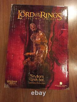 The Lord of the Rings Sideshow Weta Newborn Uruk-hai Polystone Statue