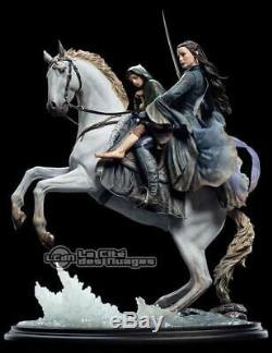 The Lord of the Rings Statue 1/6 Arwen & Frodo on Asfaloth 40cm WETA