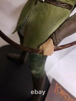 The Lord of the Rings The Fellowship of the Ring Legolas statue Sideshow Weta
