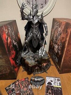 US SELLER Prime 1 Studio Dark Lord Sauron Lord of the Rings Statue EX