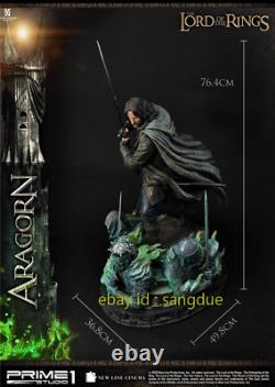 Used Prime 1 Studio 1/4 Aragorn II DX Ver. The Lord of the Rings Statue In Stock