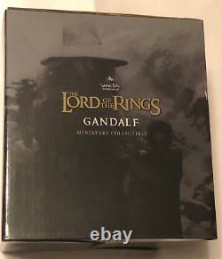 WETA Collectibles The Lord of the Rings Gandalf The Grey Mini Statue NEW