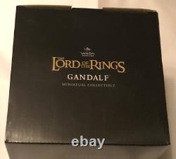 WETA Collectibles The Lord of the Rings Gandalf The Grey Mini Statue NEW