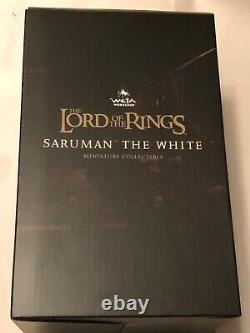 WETA Collectibles The Lord of the Rings Saruman The White Mini Statue NEW