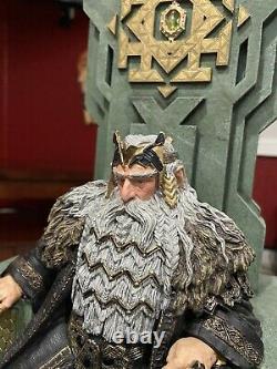 WETA Lord Rings LOTR Hobbit King Thror on Throne 1/6 Statue #909/1000! L@@K