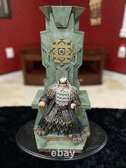 WETA Lord Rings LOTR Hobbit King Thror on Throne 1/6 Statue #909/1000! L@@K