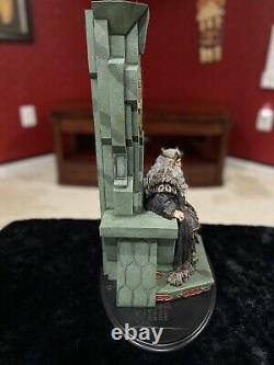 WETA Lord Rings LOTR Hobbit King Thror on Throne 1/6 Statue #909/1000! L@@K