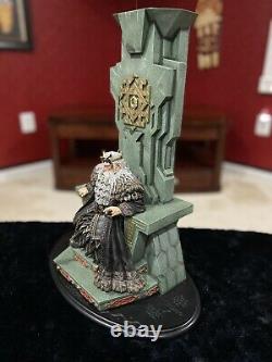 WETA Lord Rings LOTR Hobbit King Thror on Throne 1/6 Statue #909/1000! L@@K