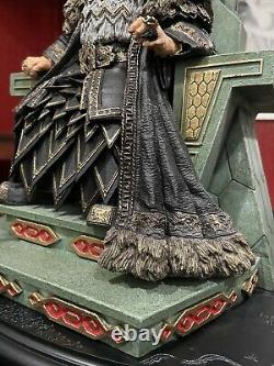 WETA Lord Rings LOTR Hobbit King Thror on Throne 1/6 Statue #909/1000! L@@K