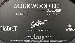 WETA Lord Rings LOTR Hobbit MIRKWOOD ELF SOLDIER! VERY RARE #024 / 750! L@@K