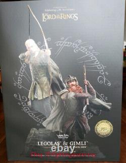 WETA Lord of The Rings LEGOLAS AND GIMLI AT AMON HEN 1/6 Resin Statue INSTOCK