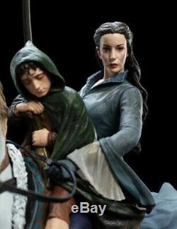 WETA Lord of the Rings Arwen and Frodo on Asfaloth Limited Edition Statue NEW