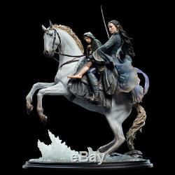 WETA Lord of the Rings Arwen and Frodo on Asfaloth Statue Figure NEW