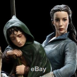 WETA Lord of the Rings Arwen and Frodo on Asfaloth Statue Figure NEW