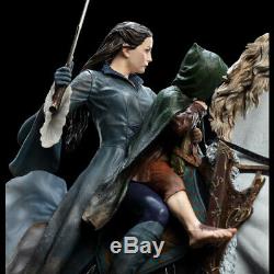 WETA Lord of the Rings Arwen and Frodo on Asfaloth Statue Figure NEW