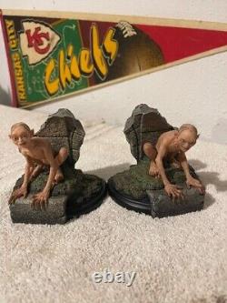 WETA Lord of the Rings Gollum & Smeagol in Ithilien Polystone Mini Statue NEW