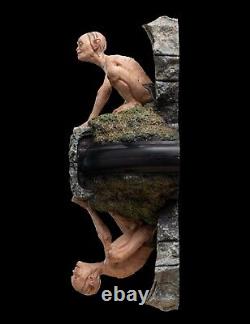 WETA Lord of the Rings Gollum & Smeagol in Ithilien Polystone Mini Statue NEW