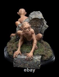 WETA Lord of the Rings Gollum & Smeagol in Ithilien Polystone Mini Statue NEW