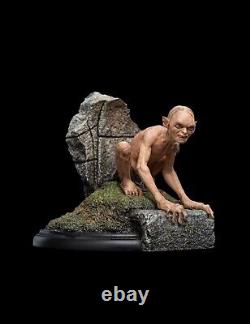 WETA Lord of the Rings Gollum & Smeagol in Ithilien Polystone Mini Statue NEW