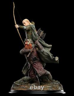WETA Lord of the Rings Legolas and Gimli at Amon Hen 16 Figure Statue Set NEW