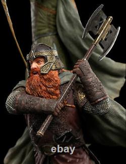 WETA Lord of the Rings Legolas and Gimli at Amon Hen 16 Figure Statue Set NEW