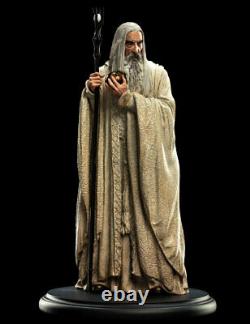 WETA Lord of the Rings Saruman the White Miniature Figure Statue NEW DOUBLEBOX
