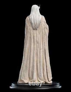 WETA Lord of the Rings Saruman the White Wizard with Staff Polystone Statue NEW