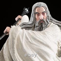 WETA The Hobbit Saruman The White at Dol Guldur 16 Statue Lord of the Rings NEW