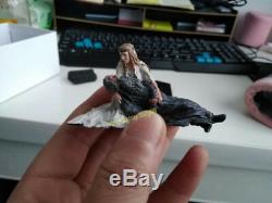 WETA The Lord of the Rings Galadriel and Gandalf 130 Statue Min Figure Model