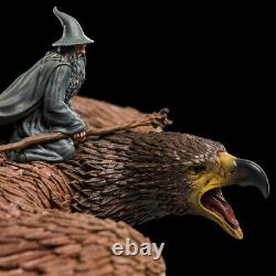 WETA The Lord of the Rings Gandalf on Gwaihir Statue- Hobbit NIMB