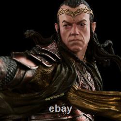 WETA The Lord of the Rings Lord Elrond at Dol Guldur Statue Hobbit Model Figure